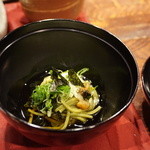 串かつ あーぼん - 蕎麦茶