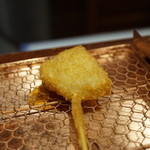 串かつ あーぼん - 蓮根カレー風味