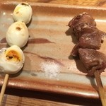 とり喜 - 白玉 + すなぎも