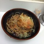 Yamashichi - てんそば。330円。麺をもっと固くしたいなあ。