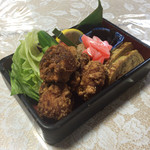 Toriyou - 唐揚そぼろ弁当(唐揚)