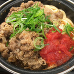 吉野家 - トマト牛鍋膳（並盛） ¥630 のトマト牛鍋