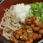 鶴喜そば - おろし蕎麦 ズーム。