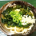 はなまるうどん - まるごとわかめうどん（小）