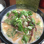 ドン．チードル - 限定 味噌とんこつ 白ごはんセット 替玉 ハリガネ d(^_^o) 食べれて良かった！