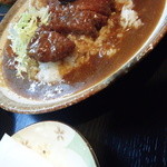 肉の丸小 浄心店 - 中辛カツカレー1350円