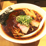 ふじ屋 NOODLE - ●2016 #041 @黒醤油＋辛化 ¥900