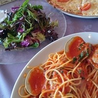 海辺のレストラン ラ・プラージュ - すみません、食べかけです