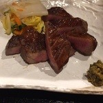 仙台牛タン 松阪鶏焼肉 福島西屋 - 厚切りです〜♩