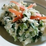 純手打ち十割そば 蕎澤 - おからサラダ。