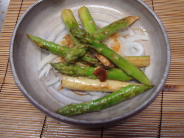 味菜- アスパラバター焼き