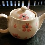 純手打ち十割そば 蕎澤 - 蕎麦湯の容器。