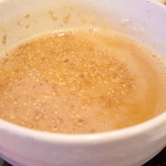 彩龍一番 - 2016年2月　つけ麺のスープ