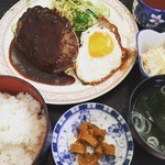 来夢来人 - 料理写真:ハンバーグ定食