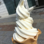 とうふ工房 分家 奈良屋 - 豆乳ソフトクリーム￥300♪