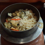 寿司満 - 釜飯(牡蠣)