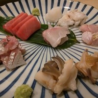 鮨　春松 - 刺し身盛合せ