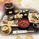 Unasei - コース料理一例　　4000円コース（税別）