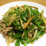 中華料理 来来 - 青椒肉絲