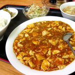 中華料理 来来 - 麻婆豆腐セット