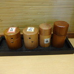 Udon Yamakawa - 各種調味料