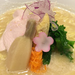 鶏白湯SOBA(並)950円