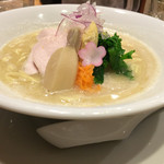 鶏白湯SOBA(並)950円