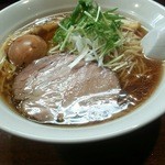 麺屋 菜花奈 - 燻製生姜醤油拉麺大盛800円