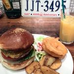 アボカドチーズバーガー　セット