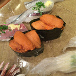 すし屋の魚雄 - 201602雲丹