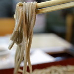 太打ちの甘皮そば