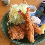 かつぜん - 特選ヒレカツと海老フライ