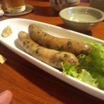 ん。 - 行者ニンニクのソーセージ・・。ヤッパこれが良い・・。