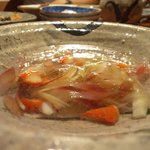 ん。 - ニシ貝の水貝・・。