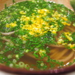 鮨匠 のむら - アゴで出汁をとった蕎麦