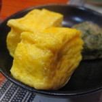 鮨匠 のむら - 出し巻きと飛び魚の自家製薩摩揚げ