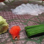 鮨匠 のむら - 本かわはぎ〜生〆神経抜き〜