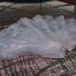 鮨匠 のむら - 本かわはぎ〜生〆神経抜き〜