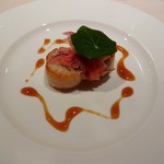 ル・ブション - ホタテ貝のポワレ(16-02)