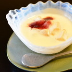 食べるお宿 浜の湯 - 朝食のヨーグルト