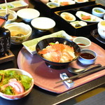 食べるお宿 浜の湯 - 部屋食の朝食です