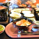食べるお宿 浜の湯 - 朝からボリュームたっぷり！