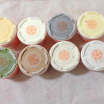 ジャパニーズアイス櫻花 - スタンダードアイス。かりんとう、牛乳、豆腐、胡麻、抹茶、きなこ黒蜜、きなこ餅、櫻小豆