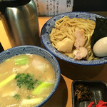 麺匠 清兵衛 - 味玉濃厚つけめん