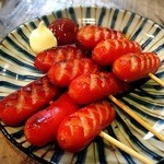 鶏氣舎　KEIKIYA - 赤ウインナー