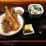 Wata fuku - 天丼セット