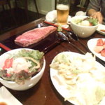 熟成焼肉 格之進TOKYO - ロースコースです。