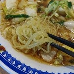 彩華ラーメン  - 中細麺トレート