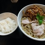 らぁ麺 飛鶏 - 鶏そば６７０円、大盛１００円、メンマ増量１５０円(201602)