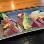 食事処 時海 - 刺身定食1100円アップ
